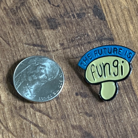 Future is Fungi Pin - Picture 6 of 7